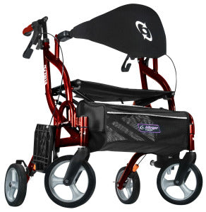 AIRGO FUSION 2IN1 ROLLATOR - TRANSPORT CHAIR