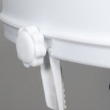Raised Toilet Seat without Lid