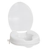 Raised Toilet Seat with Lid
