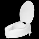 Raised Toilet Seat with Lid