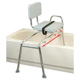 SWIVEL SLIDING TRANSFER BENCH