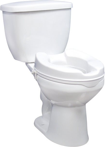 Raised Toilet Seat without Lid